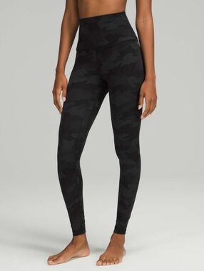 Lululemon Align Super High-Rise Pant Leggings Camo Size 2
